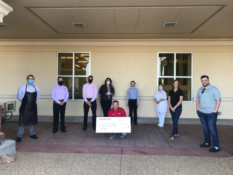 State Farm Donates to Publix