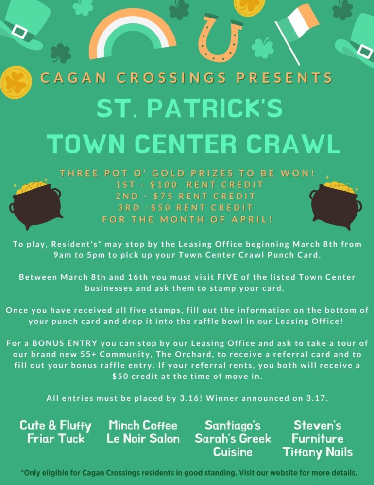 Town Center Crawl