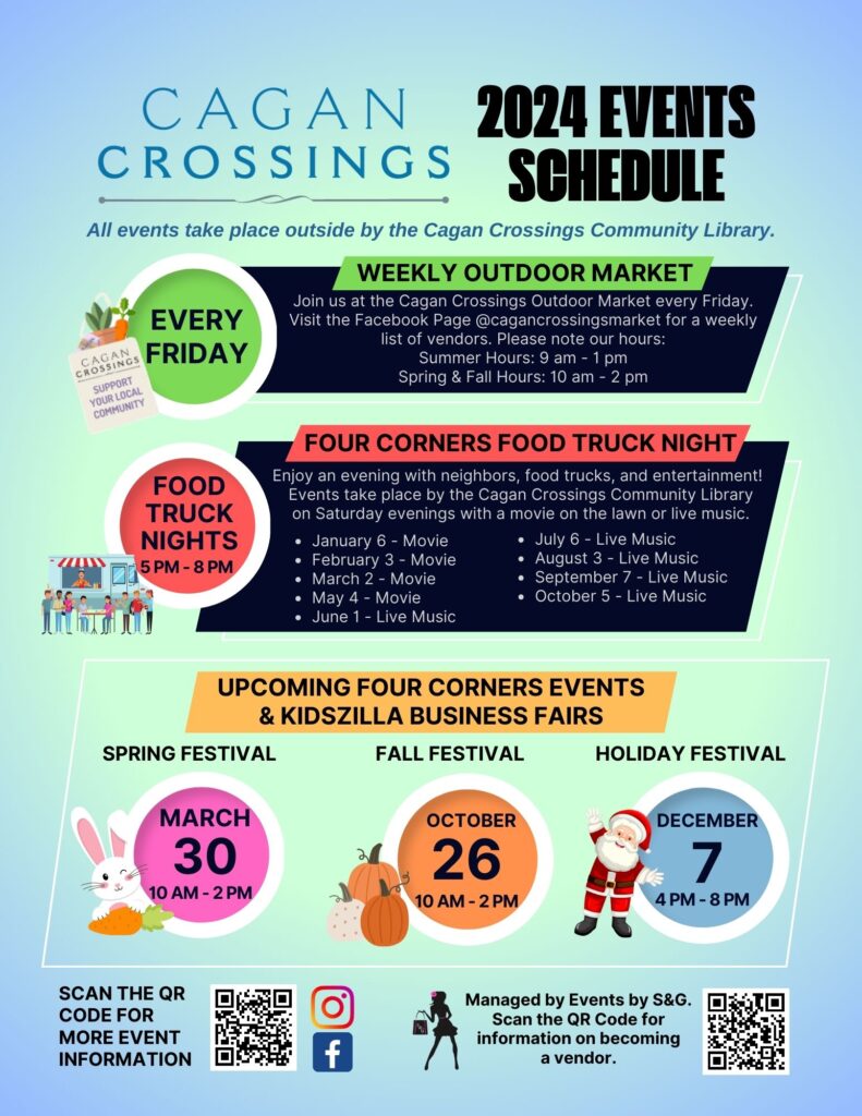 2024 Cagan Crossings Events