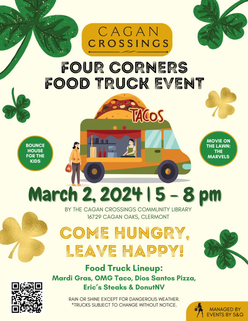 food truck event on March 2nd
