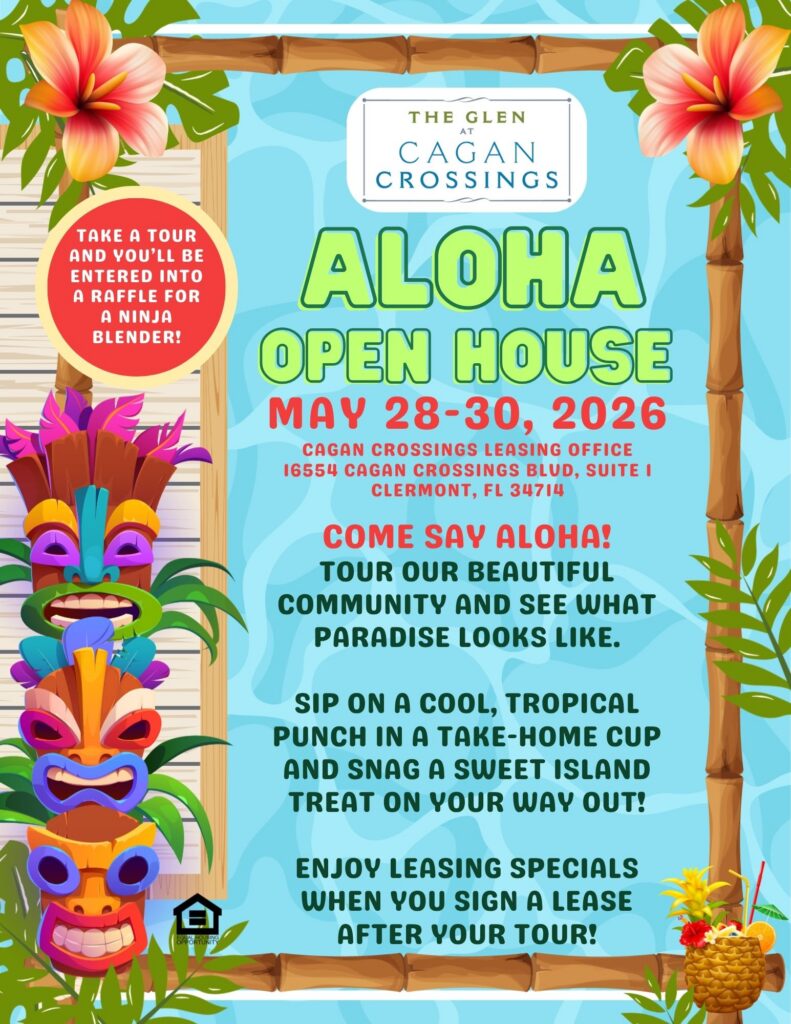 open house at the glen