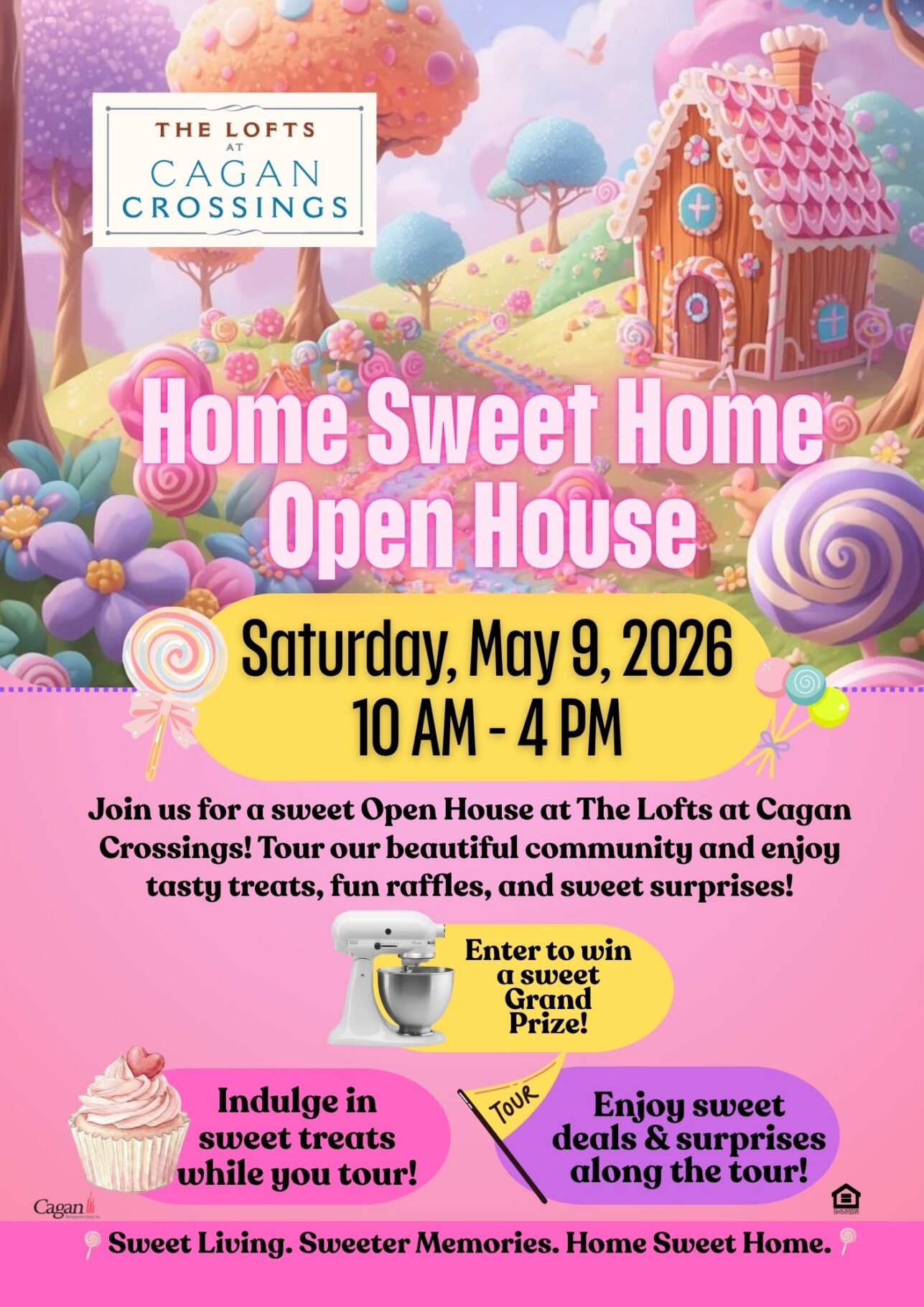 Home Sweet Home Open House on May 9th