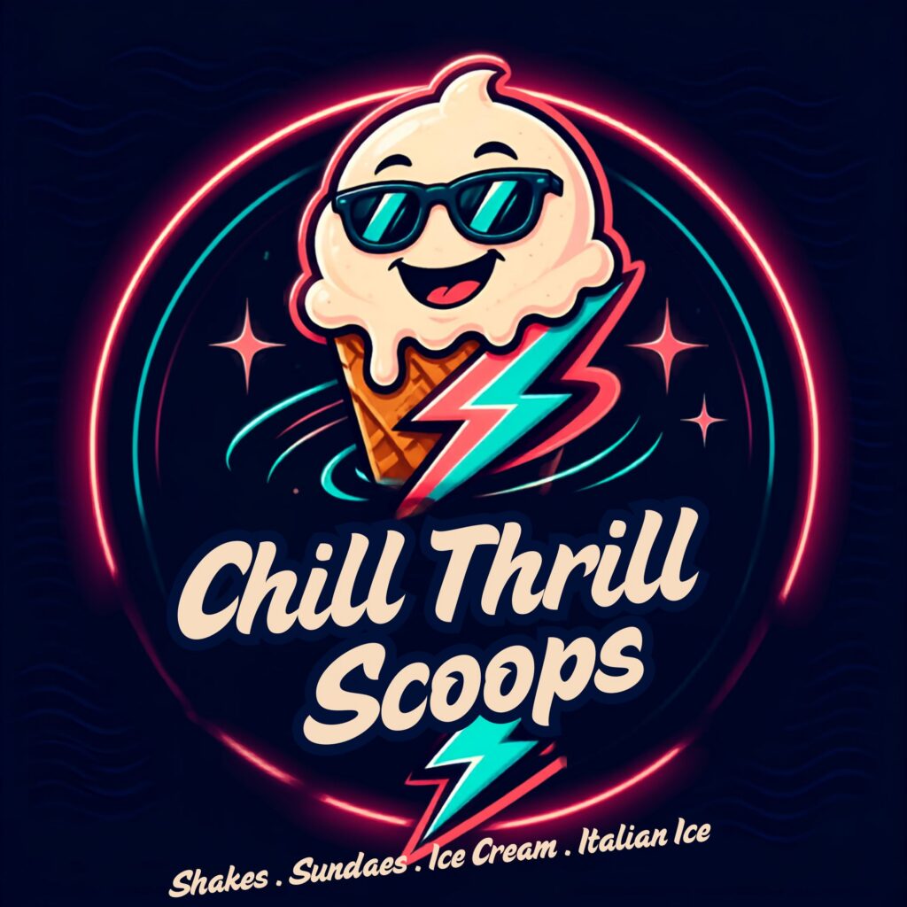 chill trill scoops logo