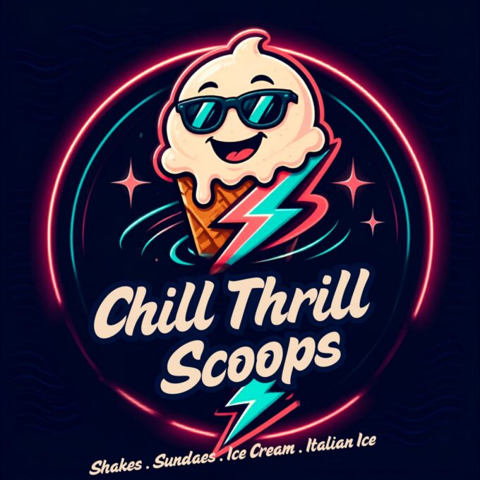 chill trill scoops logo